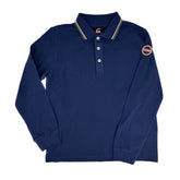 COLMAR L/S POLO WITH COLMAR PATCH ON SLEEVE